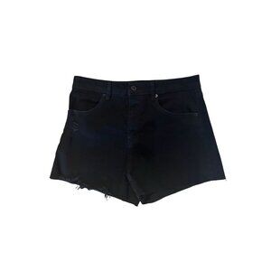 CHELSEA & VIOLET Black Denim Shorts Size 29 NEW New with tags